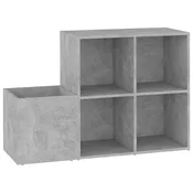 Vidaxl omara za čevlje 105x35,5x70 cm iverna plošča