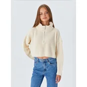 MixRay Pulover Pullover svetlo bež