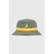 Pamucni šešir Kangol boja: zelena, pamucni