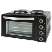 CLATRONIC KK 3786 mini pečica 28L, 2x kuhalnik, (5000115602)