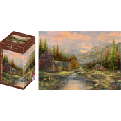 Schmidt - Puzzle Kinkade: Sierra Paradise - drveni - 1 000 dijelova