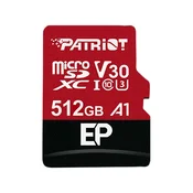 shumee Adapter PATRIOT EP PRO micro SDXC 512GB A1 V30 U3 CL10
