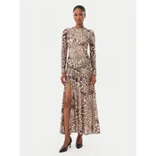 Bardot Cocktail obleka Lea 60243DB2 Bež Slim Fit