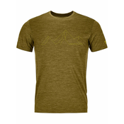 Ortovox 150 Cool Mountain Face Tech Tee green moss blend