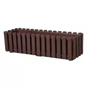 Prosperplast Škatla BOARDEE FENCYCASE PLATE plastična 58cm, rjava