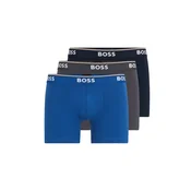BOSS Boksarice kobalt modra/črna/bela