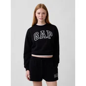 GAP Majica HERITAGE  črna / bela