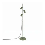 Zelena aluminijasta stoječa svetilka z upogljivo konstrukcijo (višina 155 cm) Gleam – Sollux