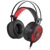 Genesis Neon 360 stereo gaming slušalice - crveno-crne