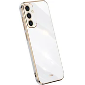 GS Ovitek za Samsung Galaxy A35 5G, Glamour CamShield, bel