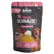 Bosch BOC BOSCH Freshe Schnauze piščanec, riž in korenje - mokra pasja hrana - 250g