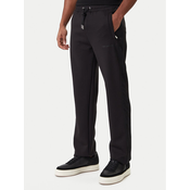 KARL LAGERFELD Spodnji del trenirke 705008 561902 Črna Regular Fit