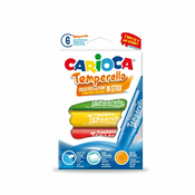6-delni komplet barvnih tempera stickov pralni Carioca