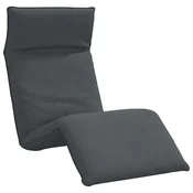Vidaxl Zložljiv ležalnik antraciten 175x54x8,5 cm oksfordsko blago
