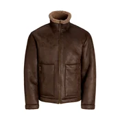 JACK & JONES Prehodna jakna JORSALAMANCO temno rjava