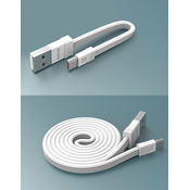 Remax set 2 močnih in gibljivih USB - micro USB kablov 1m/16cm