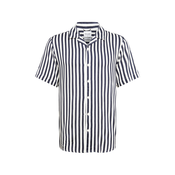 Dark blue striped regular fit shirt ONLY & SONS Wayne