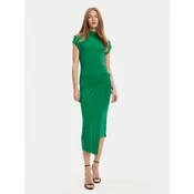 Calvin Klein Vsakodnevna obleka LV044C237G Zelena Slim Fit