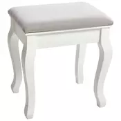 TABURE drvo, tekstil, plocasti materijal siva, bela