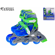 Street Rider rolerji modro-zeleni velikost 30-33