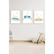 Wallity Uramljena slika Huhu151, 20x30 cm , 3 dela