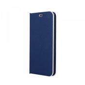 Havana Premium preklopna torbica iPhone 12/12 Pro - carbon modra