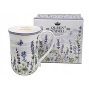 Velika porcelanasta skodelica 400 ml v darilni škatli, kolekcija Lavender