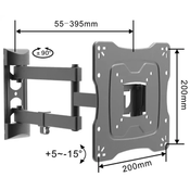 Nosač za TV Linkom 17-42200x20030kgzglobni