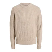 JACK & JONES Pulover JJBlake temno siva