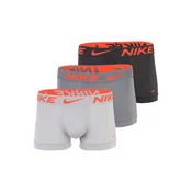 NIKE Underwear Boksarice siva / temno siva / oranžna / črna