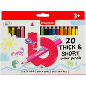 Bruynzeel Kids Short/Thick barvice, 20 set