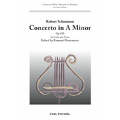 SCHUMANN:CONCERTO IN A MINOR OP.129 FOR CELLO AND PIANO EDITED BY FEUERMANN