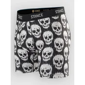 Stance Skulls moške oprijete boksarice black