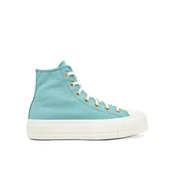 Modne superge Converse Chuck Taylor All Star Lift Platform Gold A11495C Turkizna