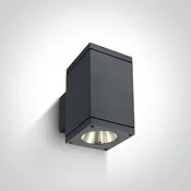 ZIDNA SVJETILJKA LED 2x6W/3000K/2x440lm IP54 ANTRACIT