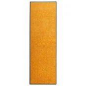 Vidaxl Pralni predpražnik oranžen 60x180 cm