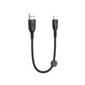 XO Kabel XO NB247 USB - USB-C 0,25m 6A črn, (21099201)