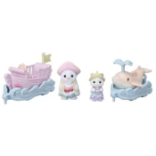 Sylvanian family Morska vozila in baby figurice v zabaviščnem parku