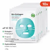allaura set hidrogel kolagena maska x10 zelena