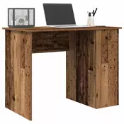 Vidaxl vidaXL Pisalna miza, star les, 100x55x75 cm, material na osnovi lesa