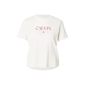 Calvin Klein Jeans Majica Cktail Concept LV047E813G Bela Regular Fit