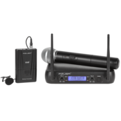 Azusa mikrofon vhf 2 kanala wr-358ld (1 x ročni mikrofon + 1x sponka)