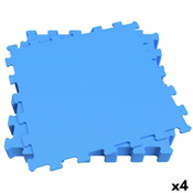 Djecje Puzzle Aktive Plava 9 Dijelovi EVA Guma 50 x 0,4 x 50 cm (4 kom.)
