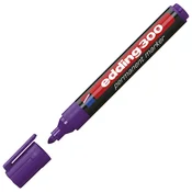 Marker permanentni 1,5-3mm okrogla konica Edding 300 vijolična