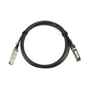 Extralink Extralink QSFP+ DAC kabel, 40Gbps, 3m, crni