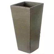 LONEC VASO QUADRATO ALTO MODERN BRONZE 40x40x80cm