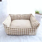 PetJungle krevet za pse i macke Hello Svetlo Braon M 60x50x20 cm