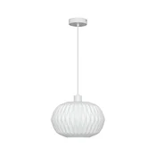 Luster na sajli CARSON 1xE27/40W/230V bela