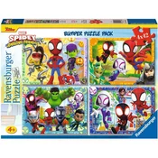 Ravensburger puzzle (slagalice) - 4x42pcs Spajdi i njegovi prijatelji RA12001066