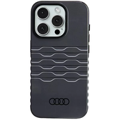 Audi IML MagSafe Case iPhone 15 Pro 6.1 black hardcase AU-IMLMIP15P-A6/D3-BK (AU-IMLMIP15P-A6/D3-BK)